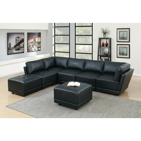 leather sectional couches chaise living room furniture black bonded leather sectional sofa 7pc set tufted couch seat corner wedge leather sectional couches chaise living room furniture black bonded leather sectional sofa 7pc set tufted couch seat corner wedge